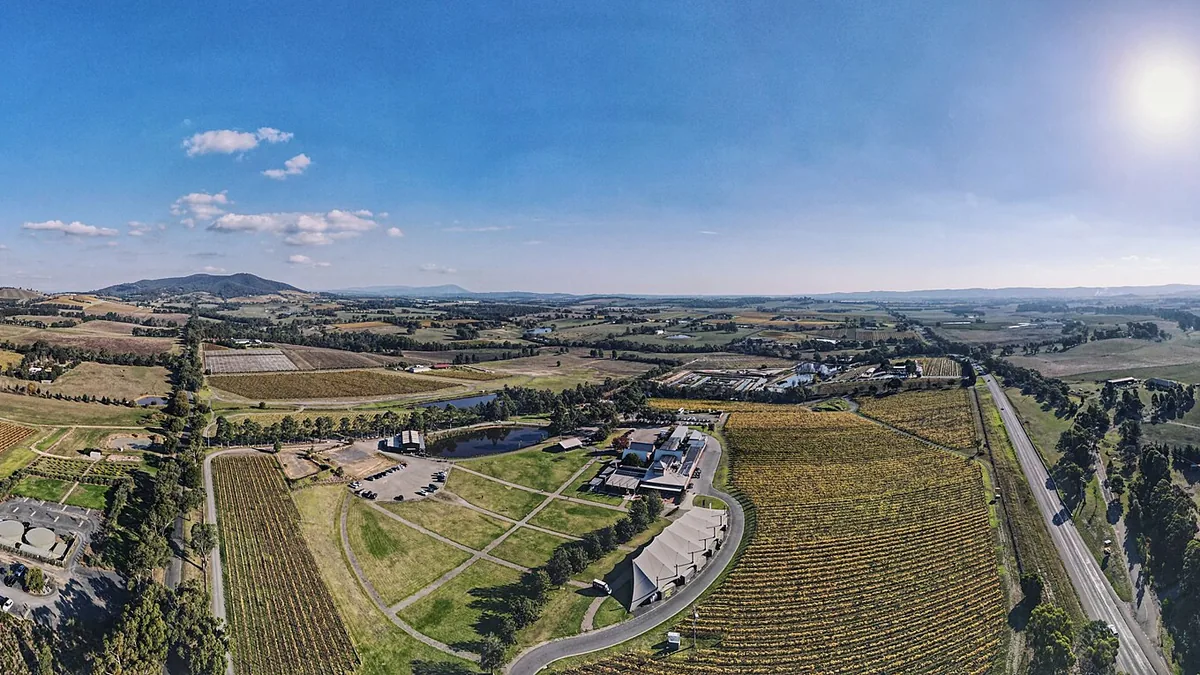 Yarra Valley wine country, Victoria